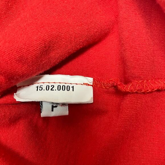 Coca Cola Jeans Y2K Cut Out Refresh Short Sleeve T Shirt Red Size S - Picture 7 of 9